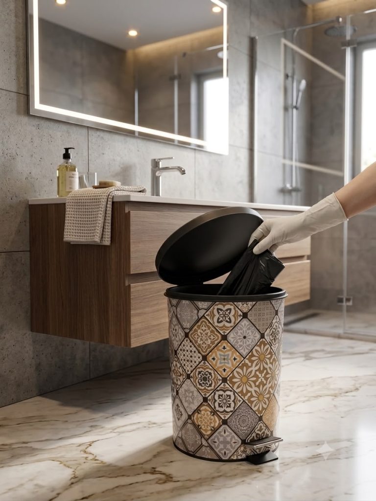 Poubelle Décorée 6 L